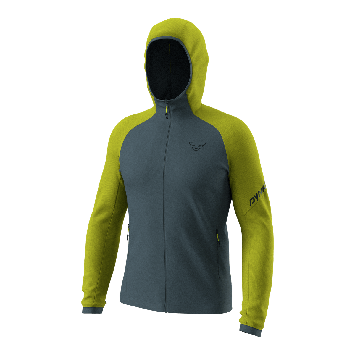 Pánská bunda Dynafit Radical Polartec® Hooded Jacket golden lime Barva: golden lime, Velikost: S
