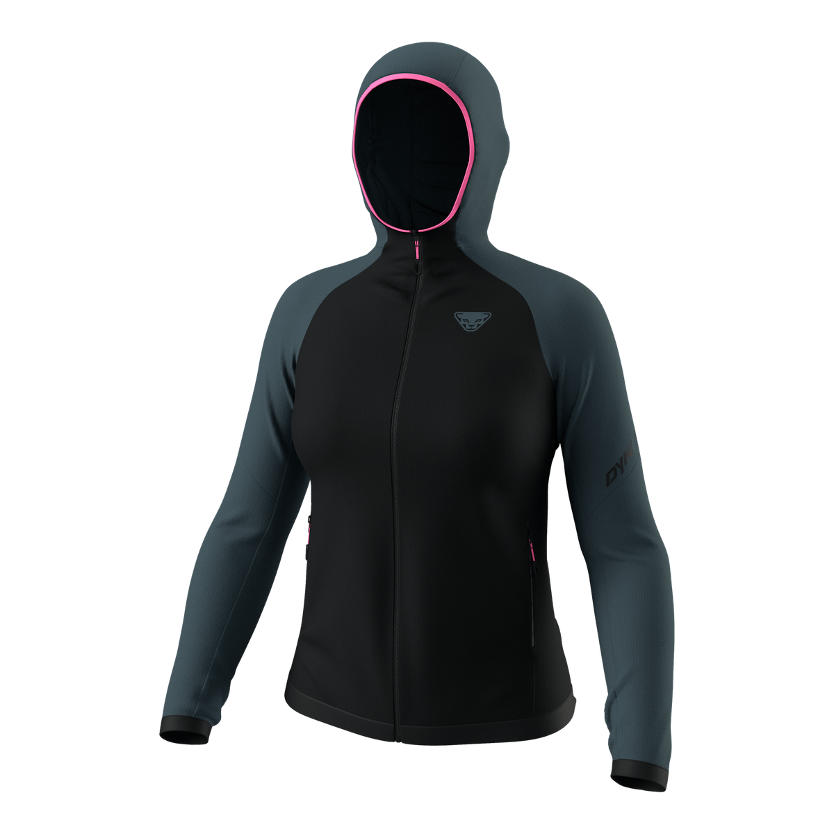 Dámská bunda Dynafit Radical Polartec® Hooded Jacket cinder Barva: cinder, Velikost: L