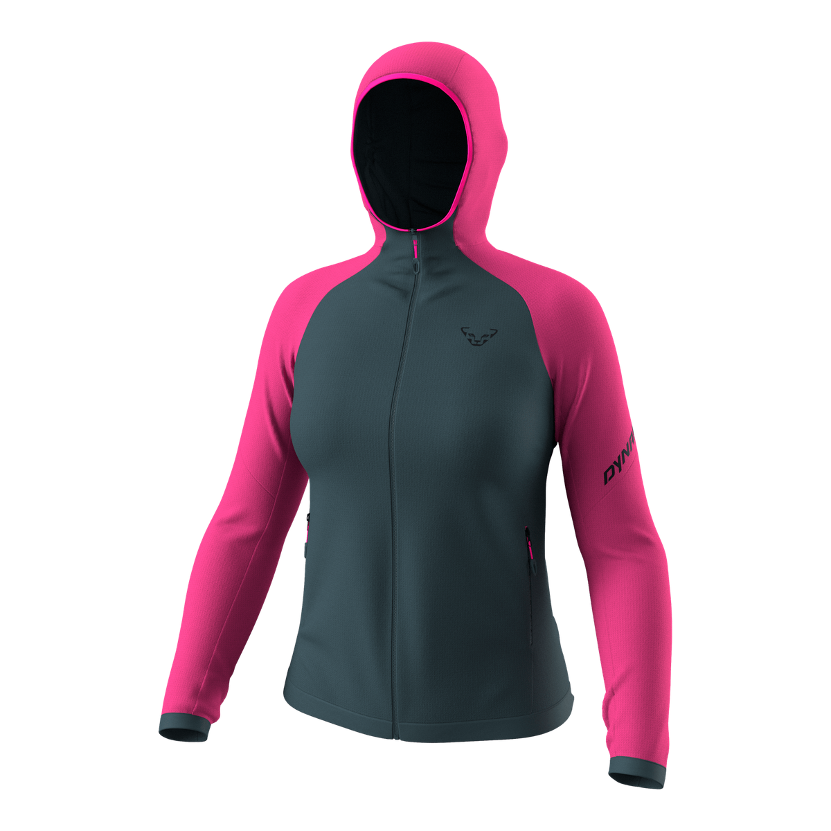 Dámská bunda Dynafit Radical Polartec® Hooded Jacket flamingo Barva: flamingo, Velikost: M