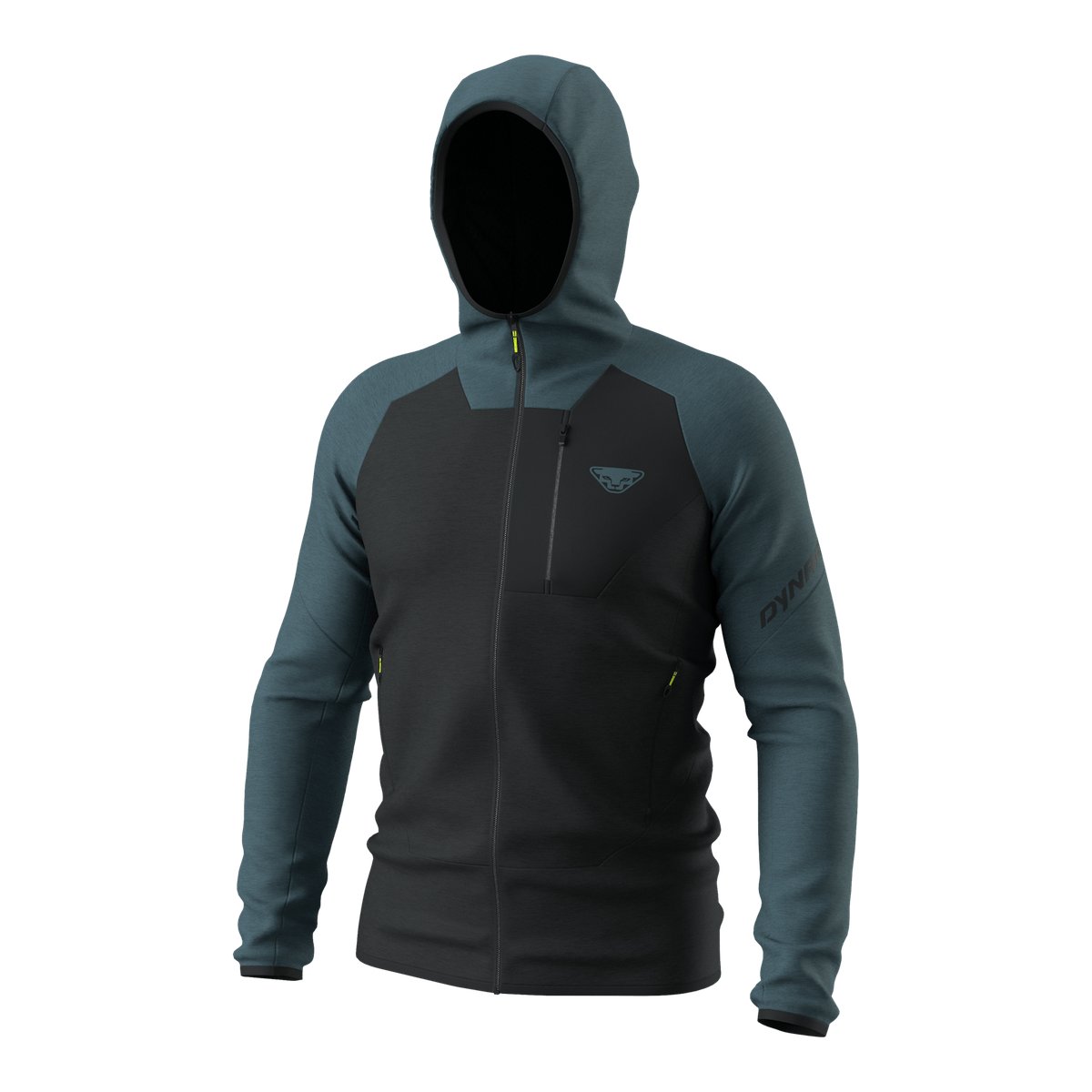 Pánská bunda Dynafit Radical Wool Hooded Jacket cinder Barva: cinder, Velikost: M
