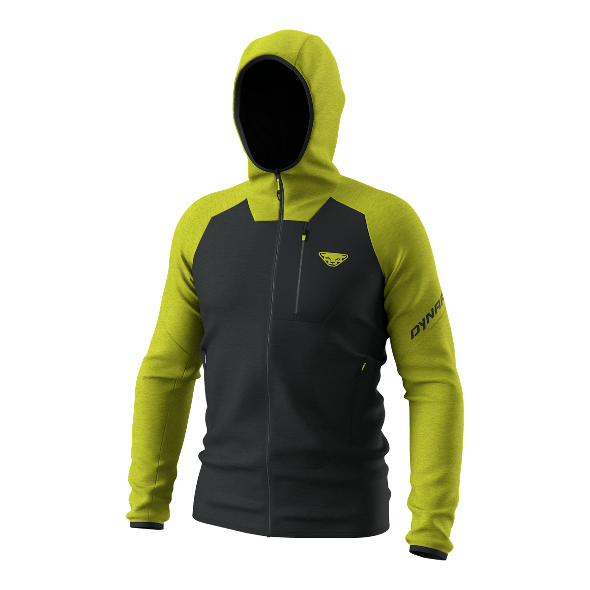 Pánská bunda Dynafit Radical Wool Hooded Jacket golden lime Barva: golden lime, Velikost: L