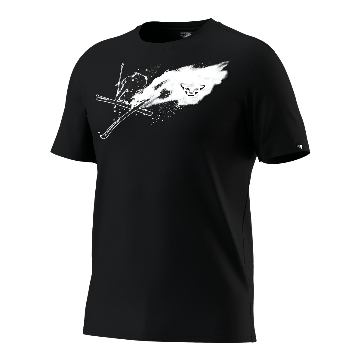 Pánské tričko Dynafit Graphic Cotton black out Barva: black out, Velikost: S