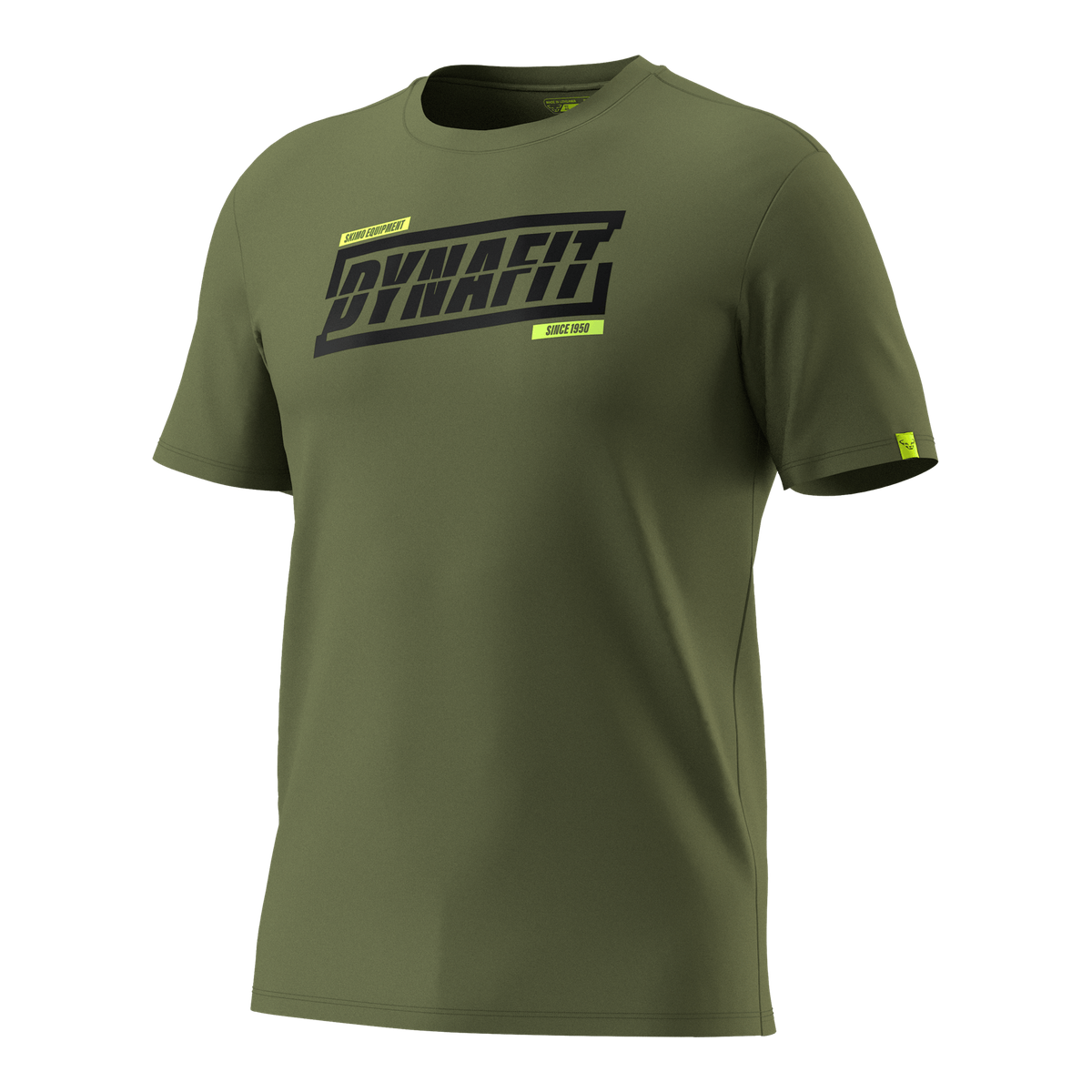 Pánské tričko Dynafit Graphic Cotton military green Barva: military green, Velikost: XXL