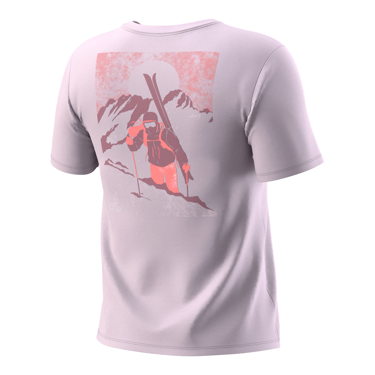 Dámské tričko Dynafit Back Graphic Cotton nirvana Barva: nirvana, Velikost: L