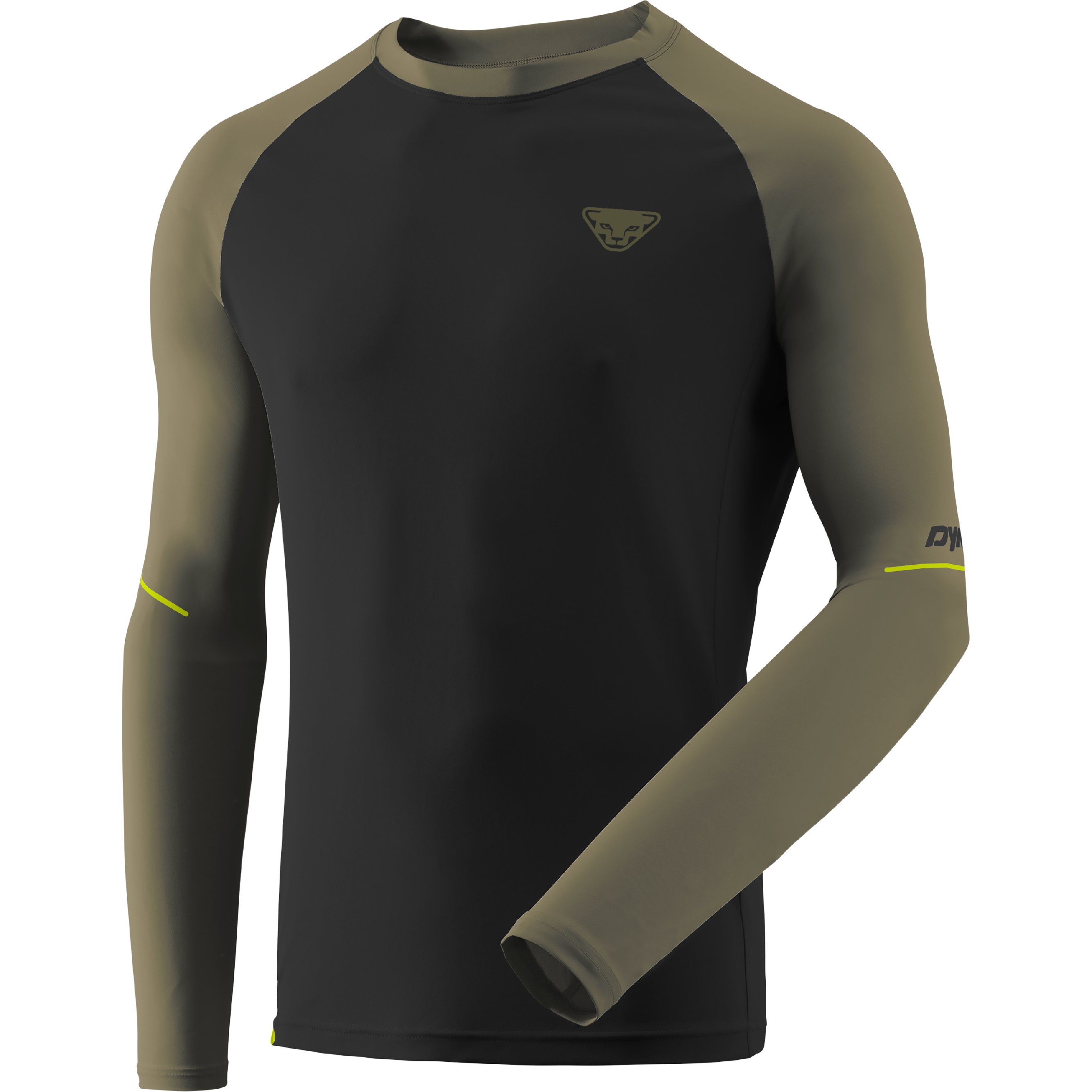 Tričko s dlouhým rukávem Dynafit Alpine Pro military green/black out Barva: zelená / černá, Velikost: XXL
