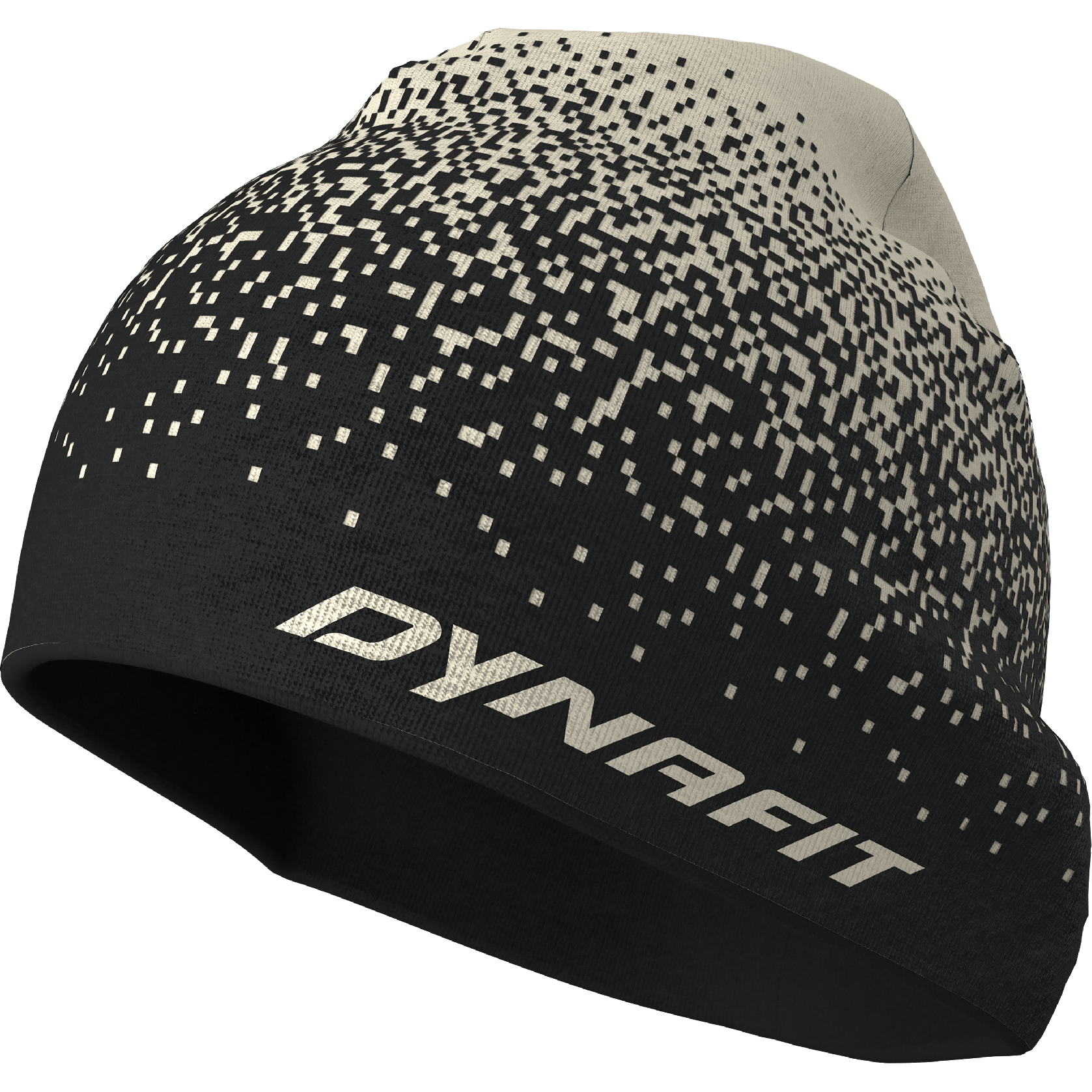 Čepice Dynafit Graphic Beanie overcast/black out Barva: krémová / černá, Velikost: UNI58