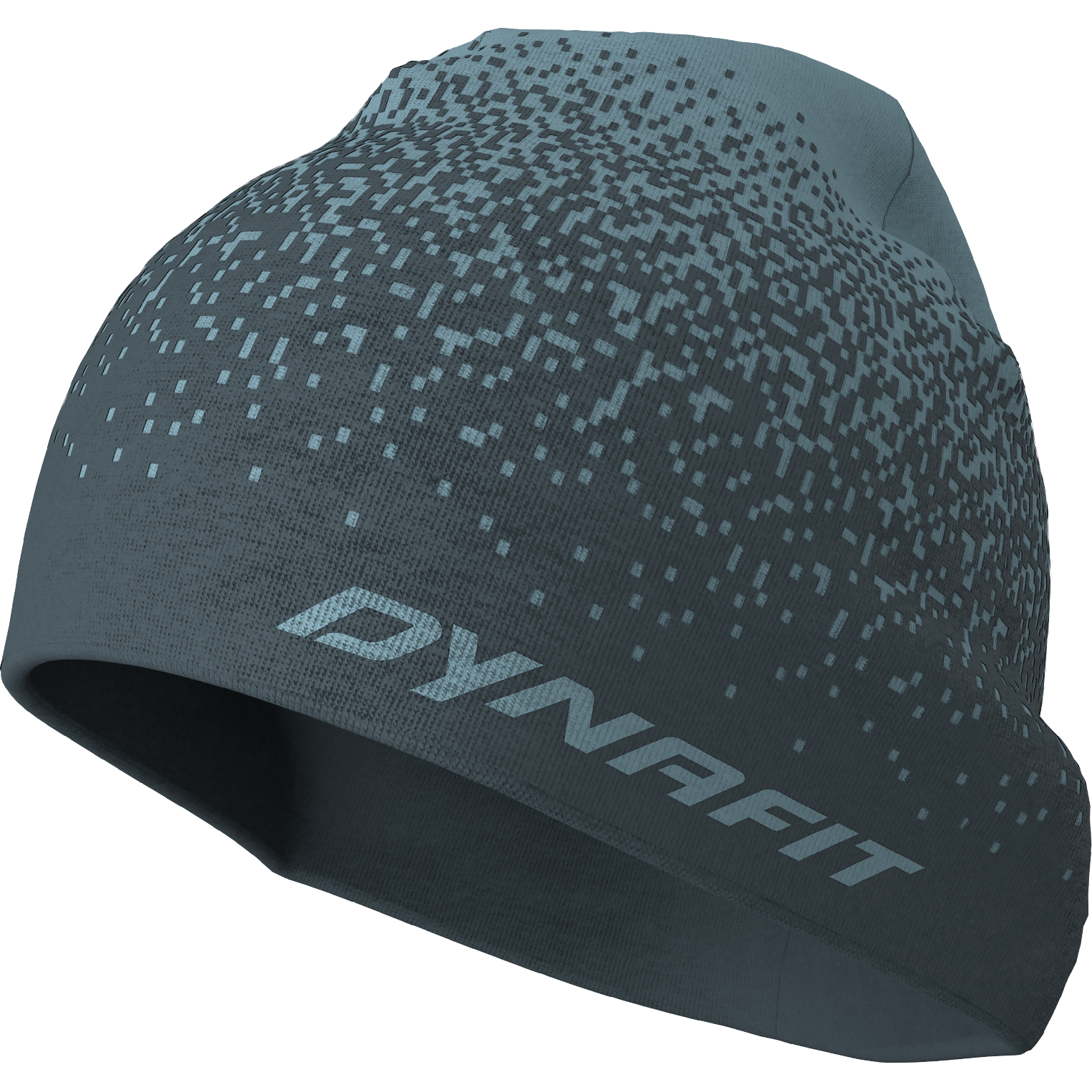 Čepice Dynafit Graphic Beanie smoke blue/cinder gradient Barva: modrá / černá, Velikost: UNI