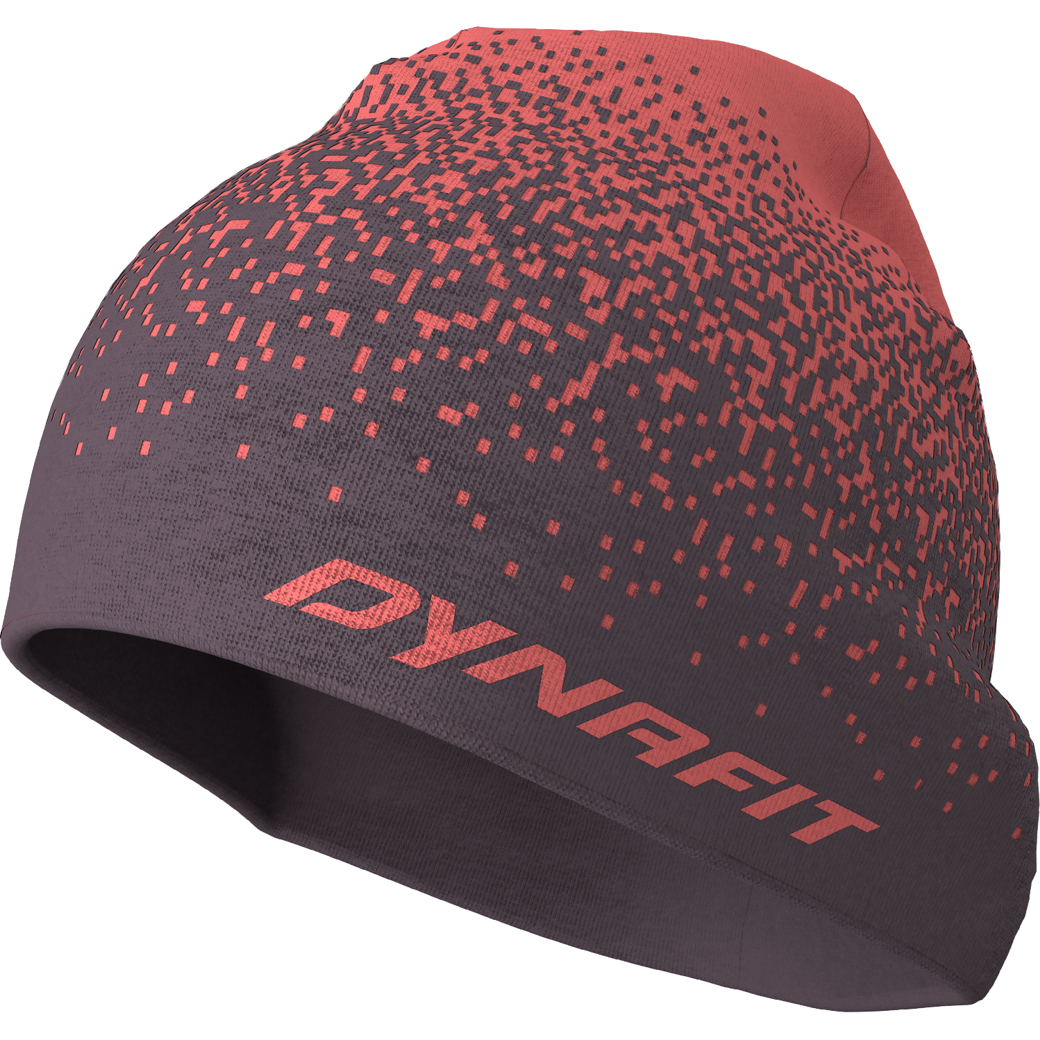 Čepice Dynafit Graphic Beanie cabana/ephemera gradient Barva: korálová / černá, Velikost: UNI