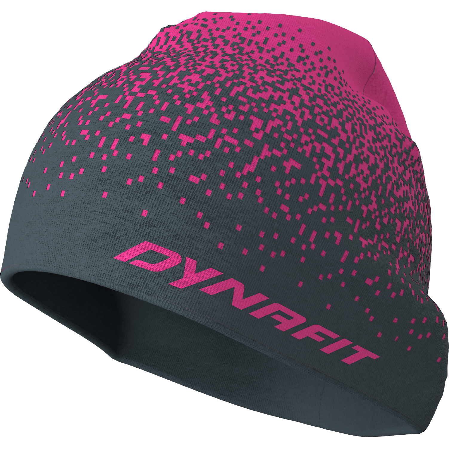 Čepice Dynafit Graphic Beanie flamingo/cinder Barva: růžová / černá, Velikost: UNI