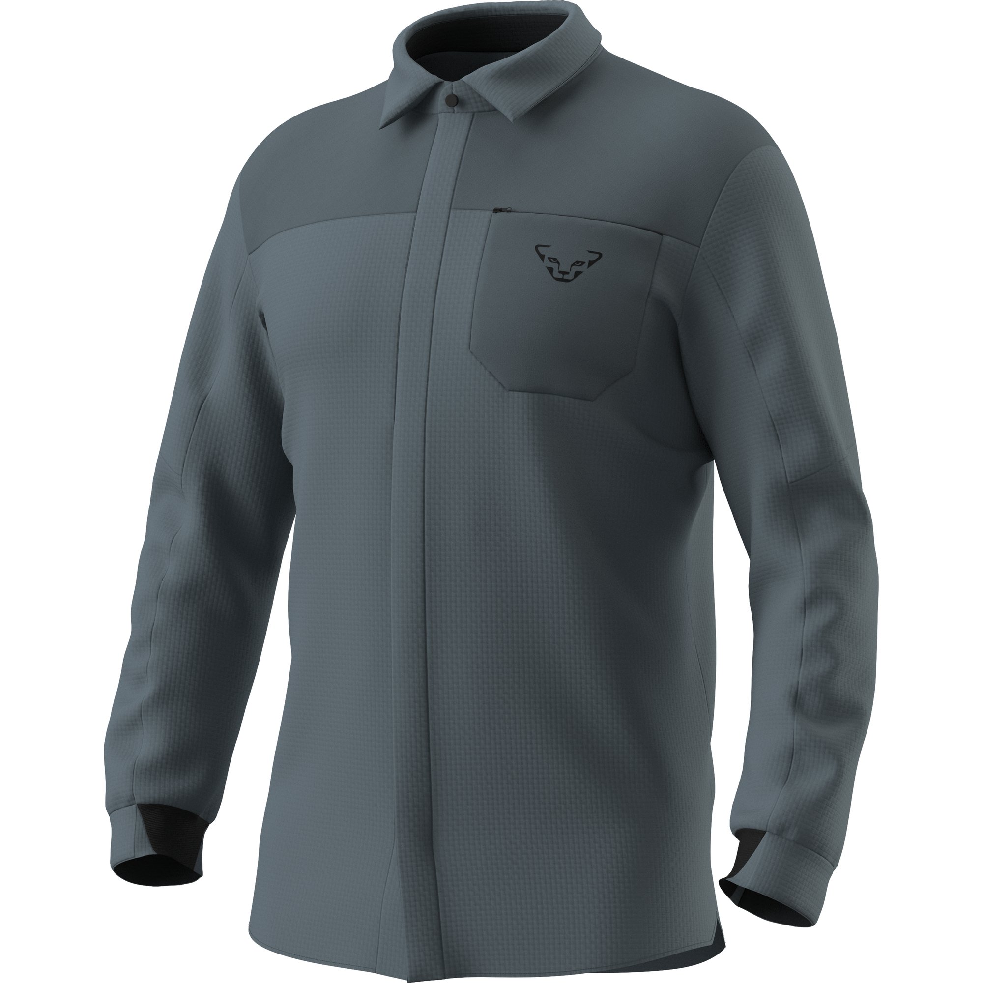 Košile Dynafit Tigard Thermal Shirt U cinder/black out Barva: šedá / černá, Velikost: XXL