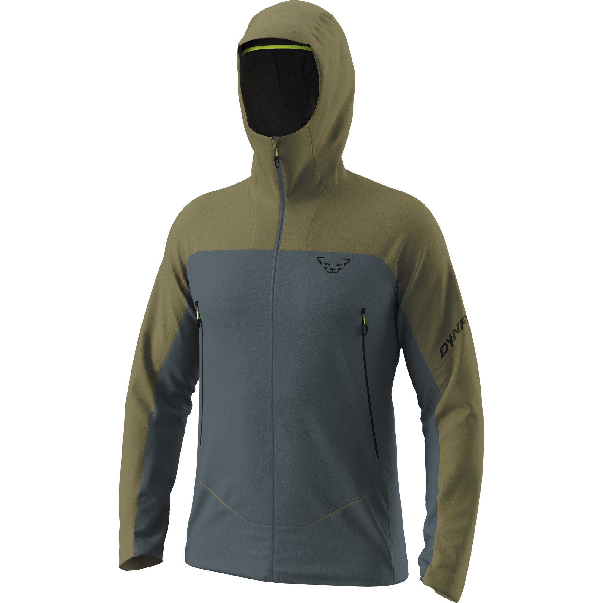 Bunda Dynafit Ridge DST military green/cinder Barva: zelená / černá, Velikost: L