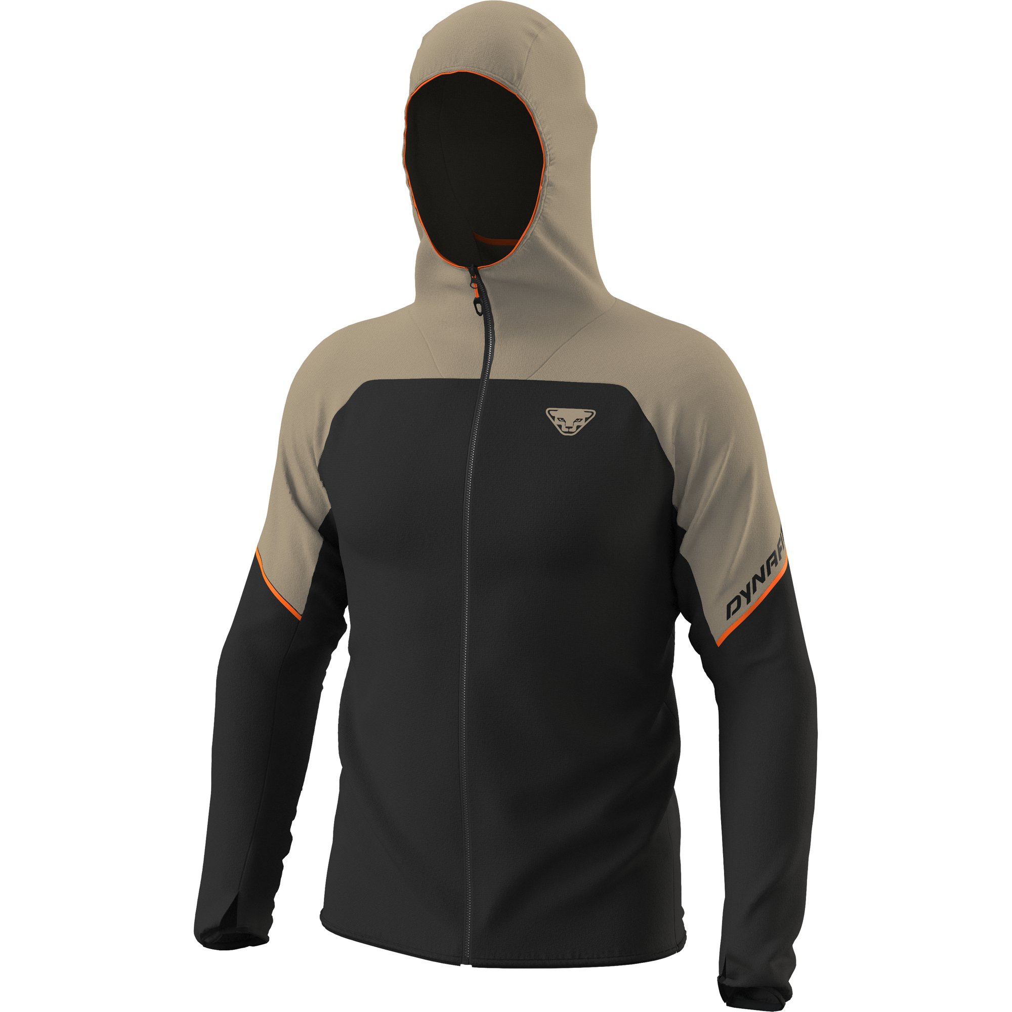 Bunda Dynafit Alpine Wind fallen rock/black out Barva: khaki / černá, Velikost: S