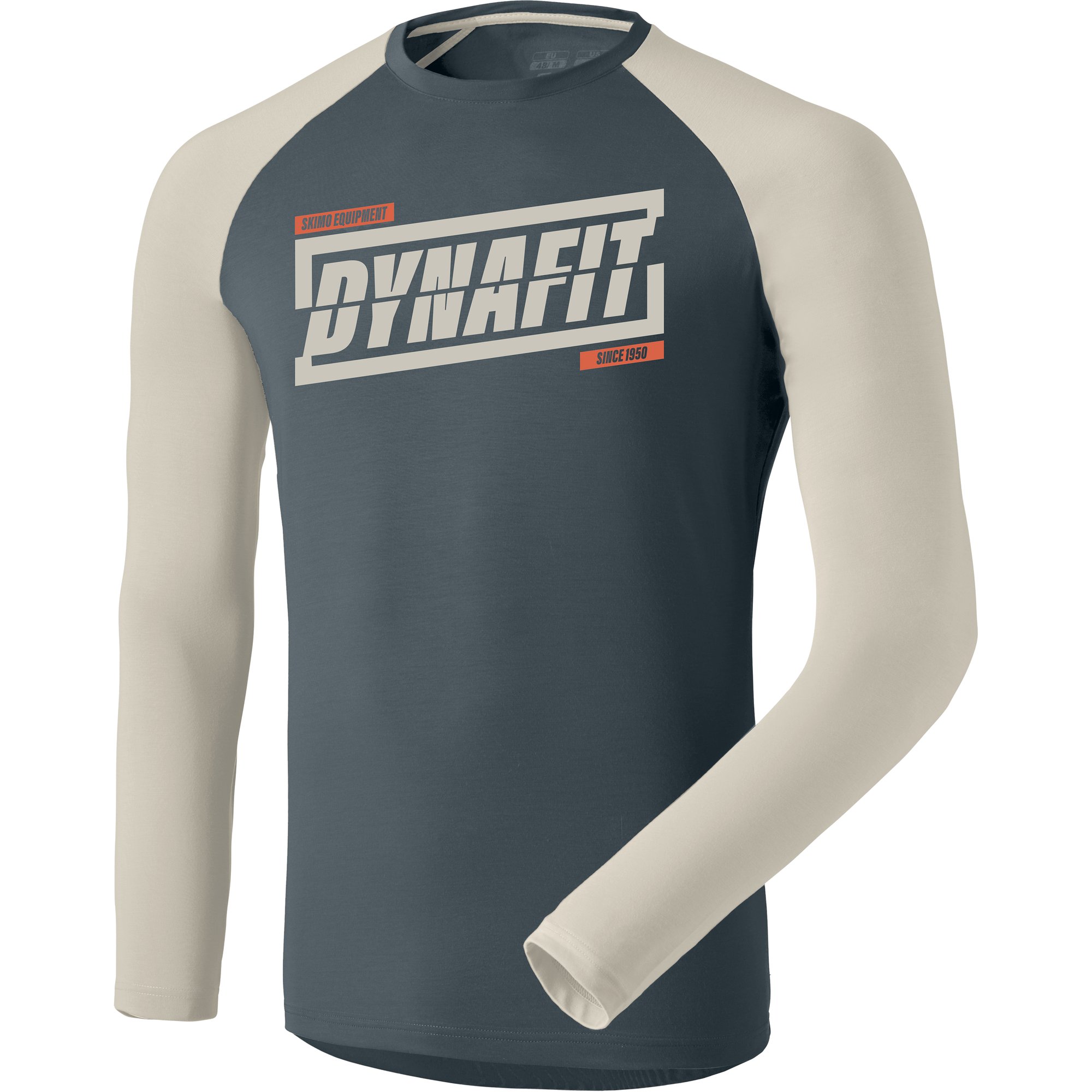 Triko Dynafit 24/7 Long Sleeve overcast/cinder Barva: krémová / černá, Velikost: L